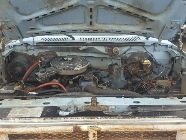 1FTEF14Y8GPB78279 - 1986 FORD F150 BLUE photo 7