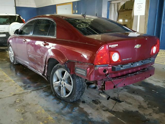 1G1ZC5E14BF314031 - 2011 CHEVROLET MALIBU 1LT RED photo 3