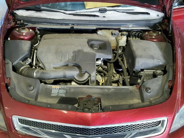 1G1ZC5E14BF314031 - 2011 CHEVROLET MALIBU 1LT 红色 照片 7