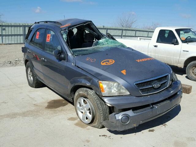 KNDJD733465544763 - 2006 KIA SORENTO EX GRAY photo 1