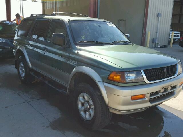 JA4MT31P2WP009511 - 1998 MITSUBISHI MONTERO SP GREEN photo 1