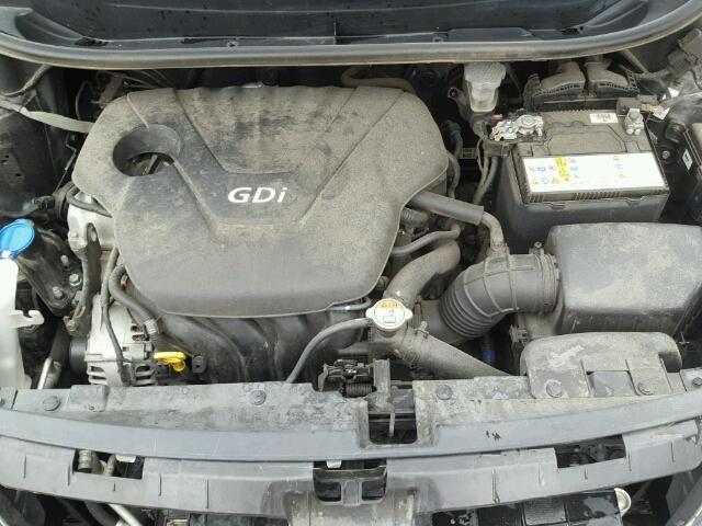 KNADM4A30D6267158 - 2013 KIA RIO LX Սև լուսանկար 7