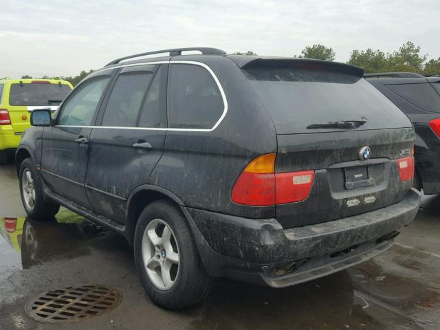 WBAFB33531LH16890 - 2001 BMW X5 4.4I BLACK photo 3