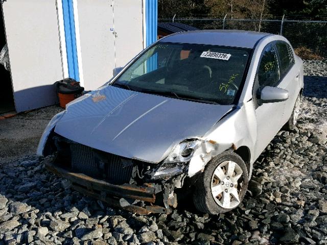 3N1AB61E48L736016 - 2008 NISSAN SENTRA 2.0 SILVER photo 2