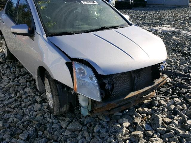 3N1AB61E48L736016 - 2008 NISSAN SENTRA 2.0 SILVER photo 9