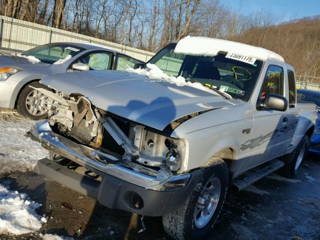 1FTZR15E41TA25491 - 2001 FORD RANGER SUP SILVER photo 2