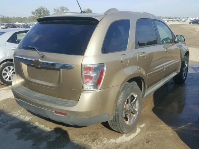 2CNDL73F476012084 - 2007 CHEVROLET EQUINOX LT GOLD photo 4