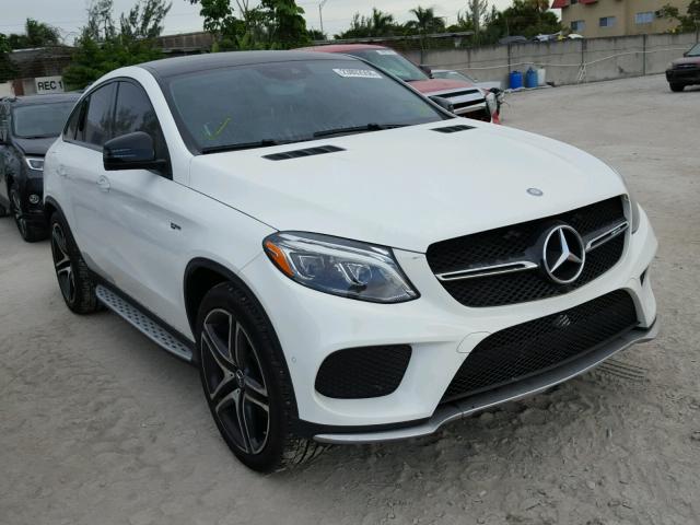 4JGED6EB6HA075486 - 2017 MERCEDES-BENZ GLE COUPE WHITE photo 1