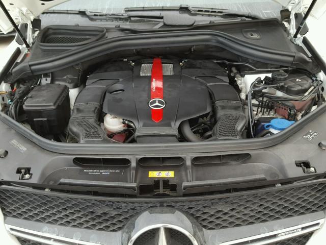 4JGED6EB6HA075486 - 2017 MERCEDES-BENZ GLE COUPE WHITE photo 7