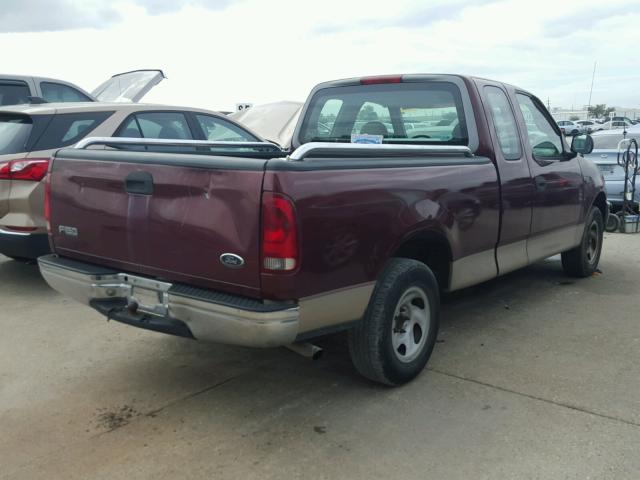 1FTZX1728WNB28028 - 1998 FORD F150 RED photo 4