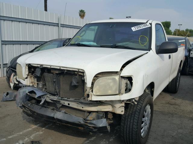 5TBJU32136S473163 - 2006 TOYOTA TUNDRA WHITE photo 2