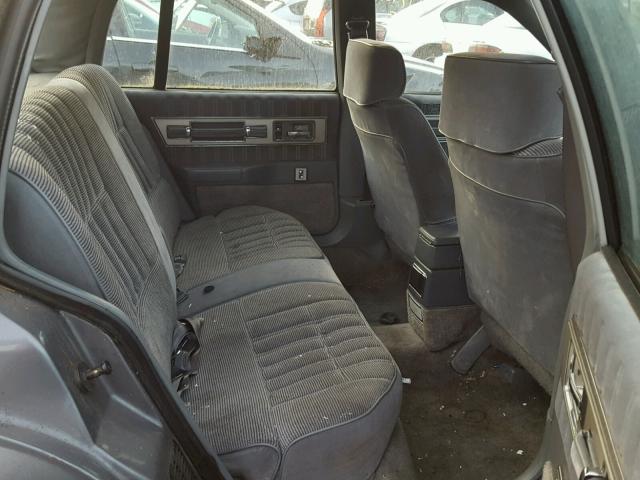 1G3NT69L7GM318150 - 1986 OLDSMOBILE CALAIS SUP GRAY photo 6