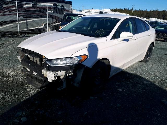 3FA6P0H70GR362711 - 2016 FORD FUSION SE WHITE photo 2