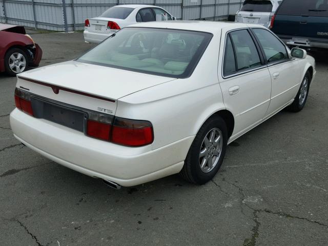 1G6KY5499XU927138 - 1999 CADILLAC SEVILLE ST WHITE photo 4