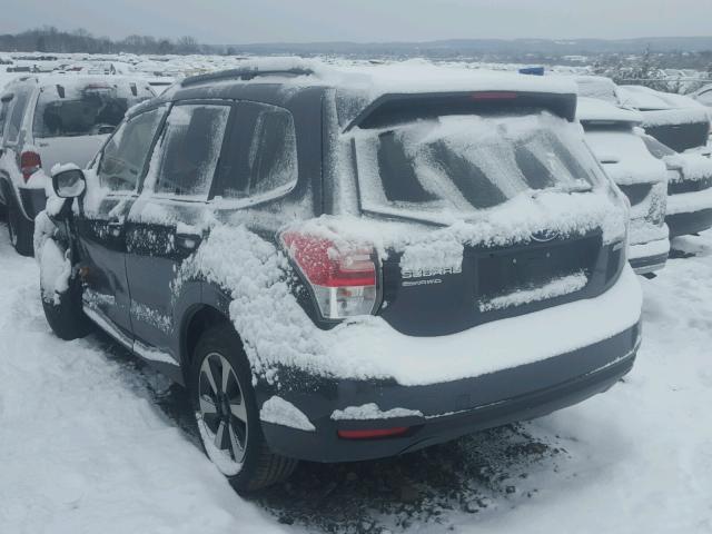 JF2SJAGC7HH573424 - 2017 SUBARU FORESTER 2 GRAY photo 3