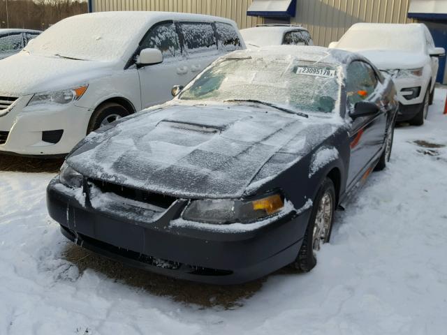 1FAFP40473F436576 - 2003 FORD MUSTANG GRAY photo 2