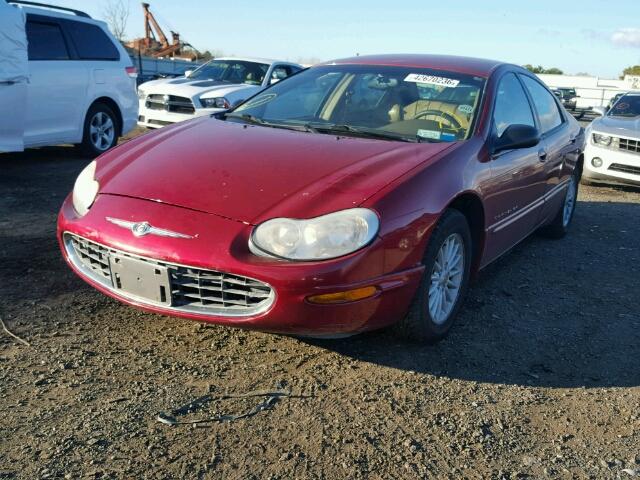 2C3HD46R6YH133930 - 2000 CHRYSLER CONCORDE L RED photo 2