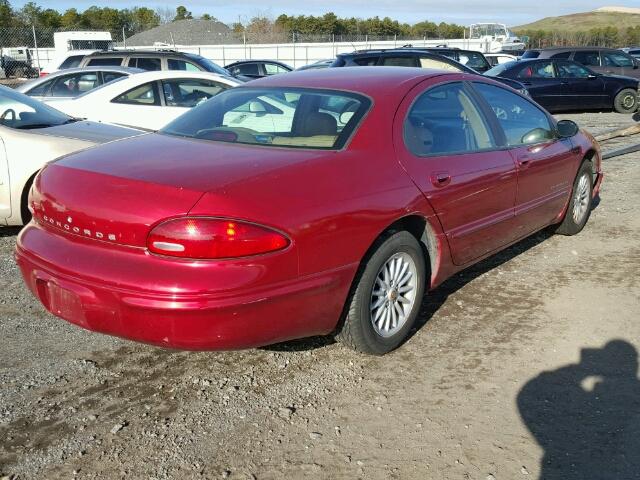 2C3HD46R6YH133930 - 2000 CHRYSLER CONCORDE L RED photo 4