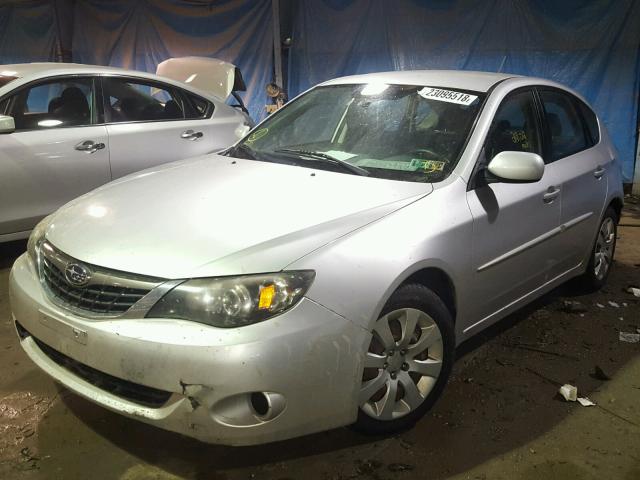 JF1GH61679H811540 - 2009 SUBARU IMPREZA 2. SILVER photo 2