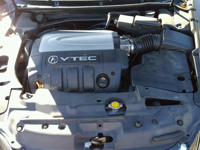JH4KB16586C010843 - 2006 ACURA RL შავი ფოტო 7