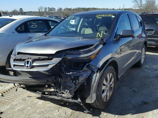 5J6RM4H59EL047949 - 2014 HONDA CR-V EX GRAY photo 9