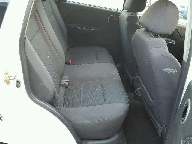 KL1TD66677B714620 - 2007 CHEVROLET AVEO BASE WHITE photo 6