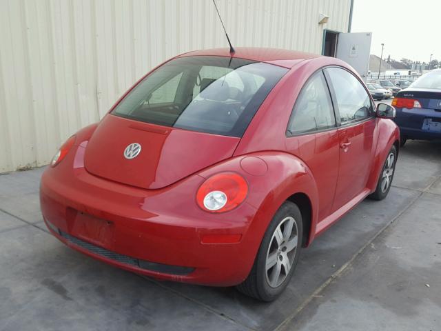 3VWPG31C06M404858 - 2006 VOLKSWAGEN NEW BEETLE 红色 照片 4