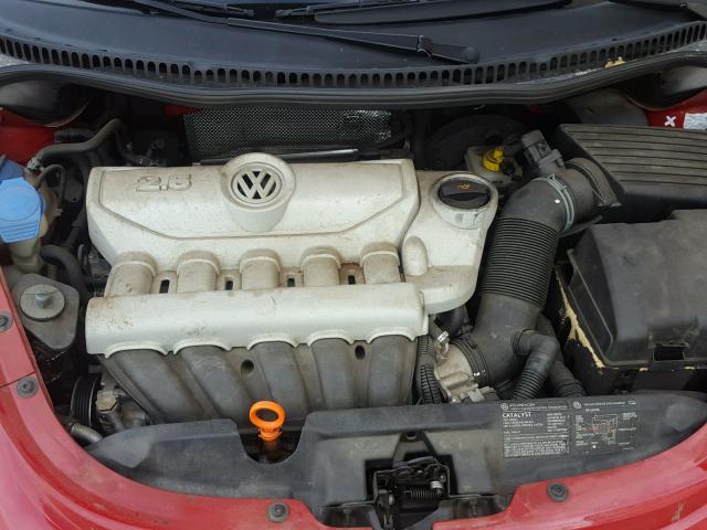 3VWPG31C06M404858 - 2006 VOLKSWAGEN NEW BEETLE 红色 照片 7