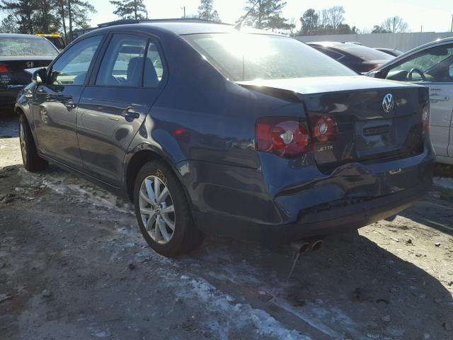 3VWAX7AJ8AM121290 - 2010 VOLKSWAGEN JETTA LIMI GRAY photo 3