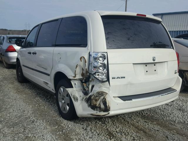 2C4JRGAG7DR716257 - 2013 RAM TRADESMAN WHITE photo 3