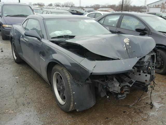 2G1FB1E37C9193358 - 2012 CHEVROLET CAMARO LT GRAY photo 1