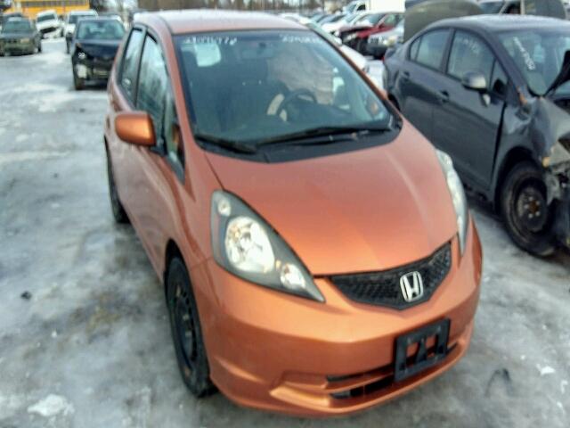 JHMGE8G55BC802706 - 2011 HONDA FIT SPORT ORANGE photo 1