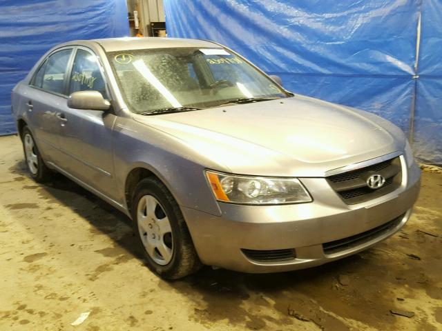 KMHET46C16A144323 - 2006 HYUNDAI SONATA GL GRAY photo 1