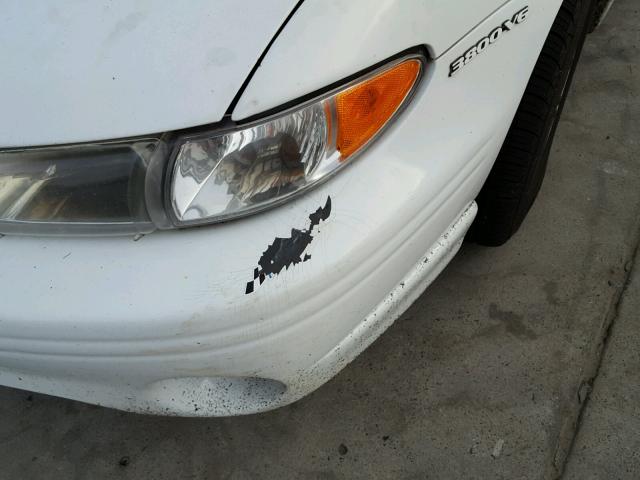 1G2WP12K9VF212978 - 1997 PONTIAC GRAND PRIX WHITE photo 9