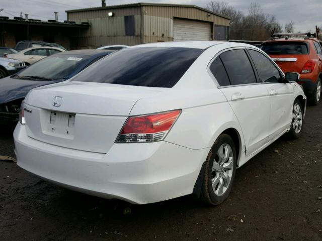 1HGCP26749A021886 - 2009 HONDA ACCORD EX WHITE photo 4