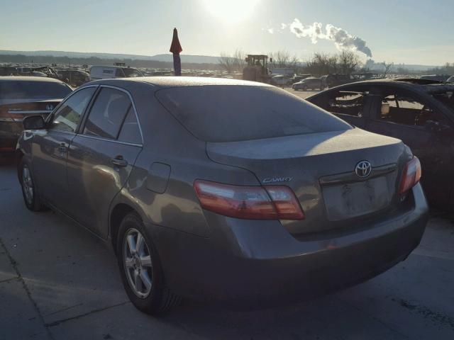 4T1BE46K17U050205 - 2007 TOYOTA CAMRY NEW GRAY photo 3