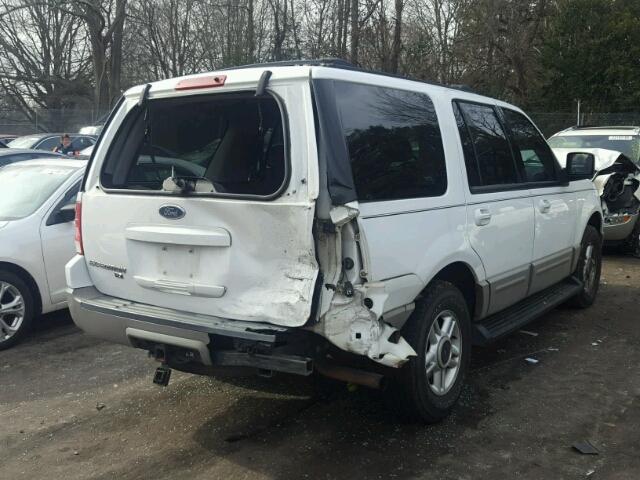 1FMPU16L33LA98806 - 2003 FORD EXPEDITION WHITE photo 4