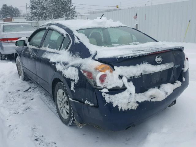 1N4CL2AP2BC111264 - 2011 NISSAN ALTIMA HYB BLUE photo 3