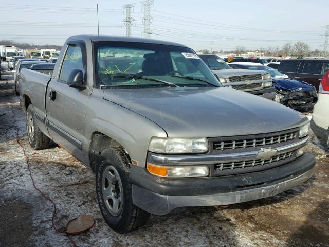 1GCEC14W4XZ146120 - 1999 CHEVROLET SILVERADO SILVER photo 1