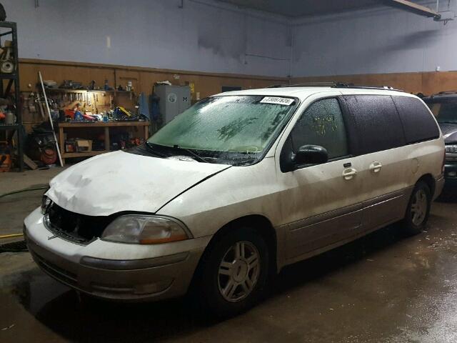 2FMZA53483BA90075 - 2003 FORD WINDSTAR S WHITE photo 2