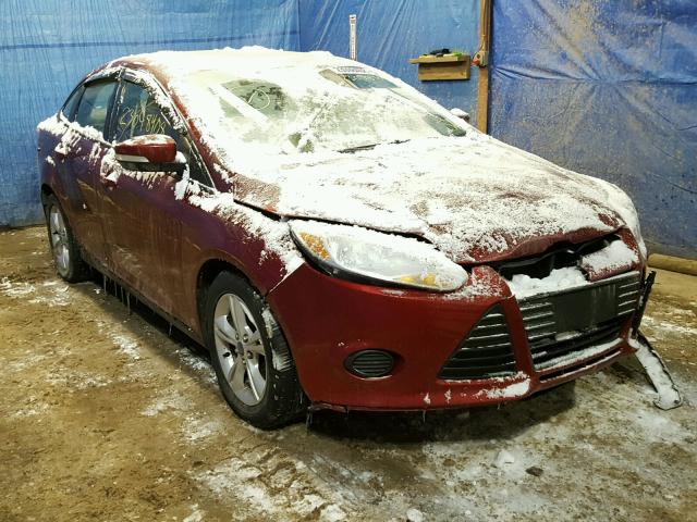 1FADP3F22DL232505 - 2013 FORD FOCUS SE RED photo 1