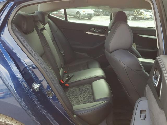 1N4AA6AP9GC401769 - 2016 NISSAN MAXIMA 3.5 BLUE photo 6