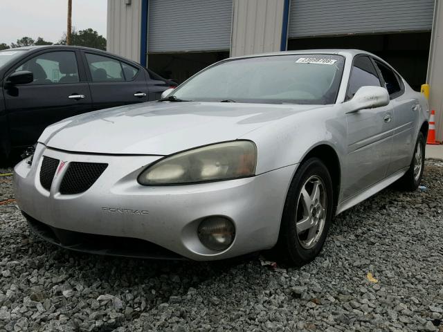 2G2WP522041327076 - 2004 PONTIAC GRAND PRIX SILVER photo 2