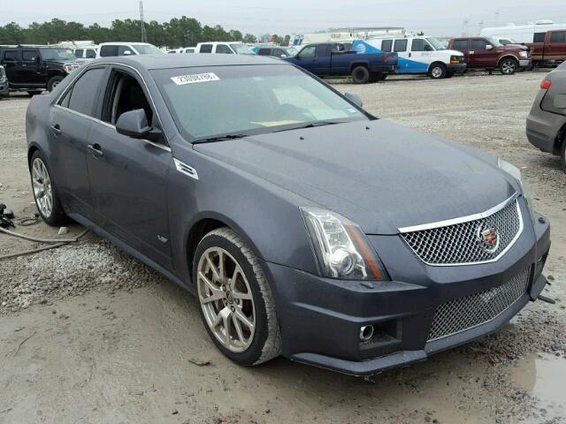 1G6DV5EP9A0122138 - 2010 CADILLAC CTS-V GREEN photo 1