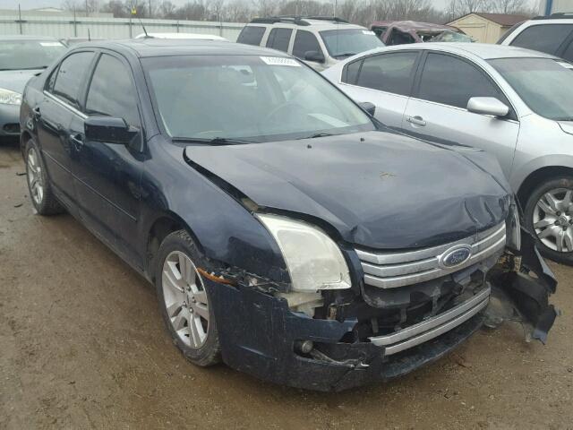 3FAHP08188R165579 - 2008 FORD FUSION SEL BLUE photo 1