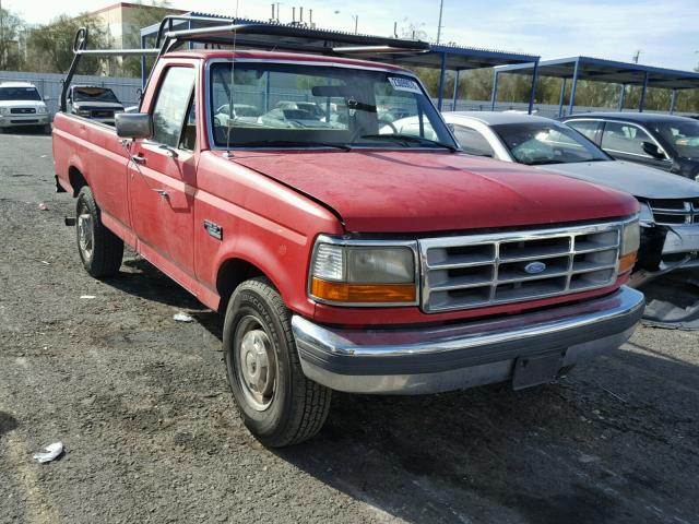 3FTHF25H9VMA06704 - 1997 FORD F250 RED photo 1