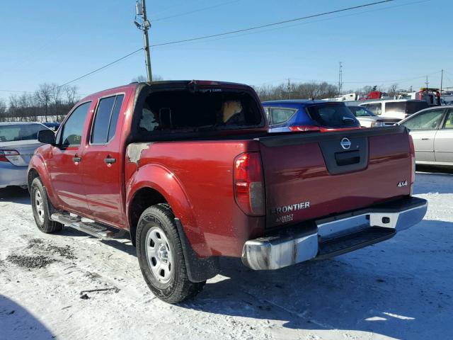 1N6AD0EVXGN750903 - 2016 NISSAN FRONTIER S RED photo 3