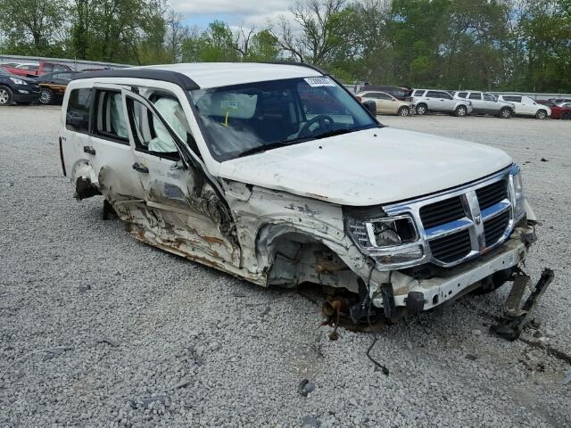 1D8GU28K29W554821 - 2009 DODGE NITRO SE WHITE photo 1