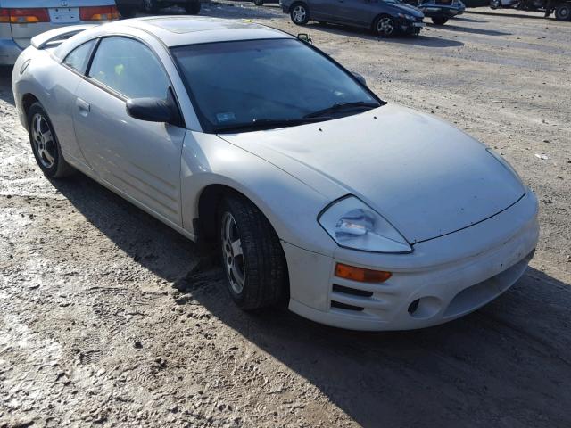 4A3AC44GX3E163334 - 2003 MITSUBISHI ECLIPSE GS WHITE photo 1