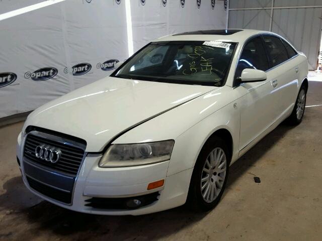 WAUDG74F76N029377 - 2006 AUDI A6 3.2 QUA WHITE photo 2